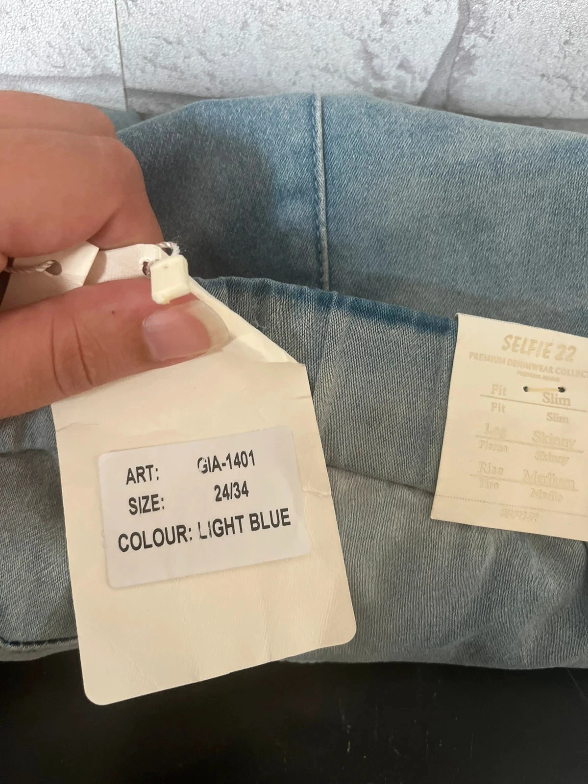 Selfie 22 denim jogging jeans – Size 34 – Very good condition – photo 4
